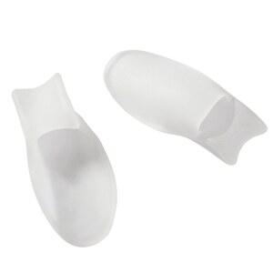 fun 부니온 쿠션 프로텍터 발 있는 투명 패드 10팩 용 옥수수 분리막이 굳은살 젤 발가락용