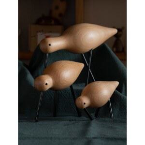 노만 코펜하겐 Shorebird 새 오브제 오크 우드 블랙