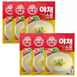 오뚜기 야채스프 80g x6 양식 즉석스프