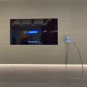 박물관 이어폰 자석 헤드셋 골절도 가이드 전시장