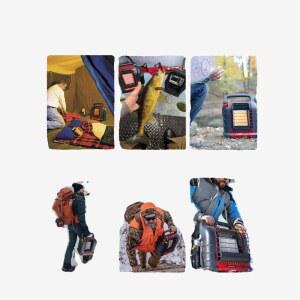 대형 열판 캠핑난로 히터 캠핑용품 버너 겸용 가스난로