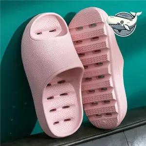 부드러운 물빠짐 슬리퍼 여성용 핑크 편안한