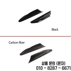 자동차 측면 공기 배출구 펜더 핀 벤트 커버 탄소 섬유 바디 스티커 액세서리 스바루 BRZ 토요타 86 12 20