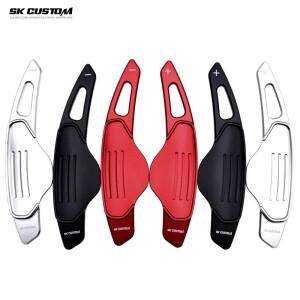 SK 커스텀 랜드로버 이보크 디스커버리 재규어 XF XE용 알루미늄 스티어링 휠 확장 패들 시프터