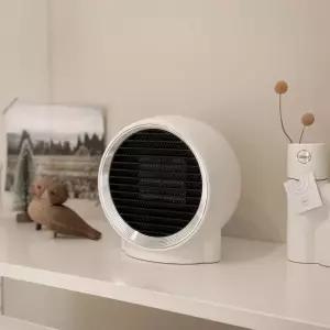 라운드 미니멀공간 MINI061 화이트 팬히터 미니온풍기