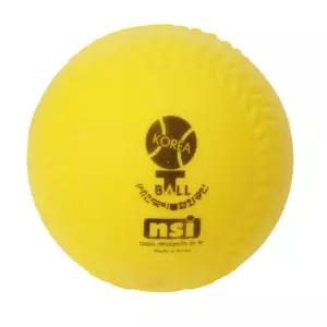 뉴스포츠산업 체육활동용 티볼공 23mm 낱개 아이들이좋아하는 티볼완구 안전야구공 어린이안전용품 안전한