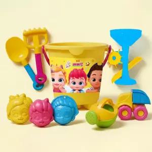 핑크퐁 베베핀 바다 해변통 모래놀이세트 샌드토이
