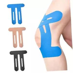 근육 지지 테이핑 무릎용 키네시오 테이프 운동  보호 신축성 통기성 착용감