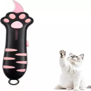 귀여운 발 모양 손잡이가 있는 2026 접이식 고양이 상자 커터 포장 및 밀봉 테이프를 쉽게 열 수 다기능