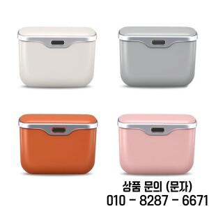 휴대용 미니 차량용 쓰레기통 클립형 내부 보관 파우치 건식 및 겸용 걸이형