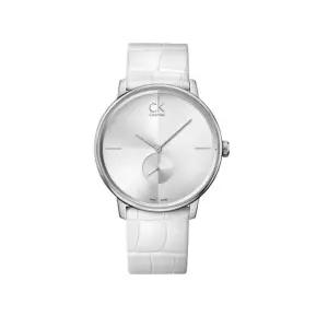 [캘빈클라인] CK 시계 K2Y211K6 여성 가죽 밴드 여자 화이트 손목시계 선물
