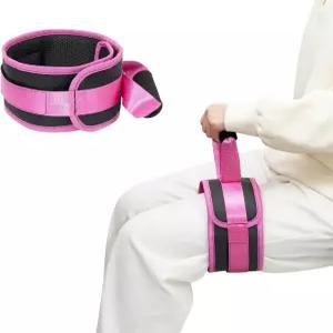 제한된 이동성을 위한 허벅지 터 스트랩 1팩 레그 풀업 보조 벨트 무브먼트 - 무릎 을 이송 장치 노인 및