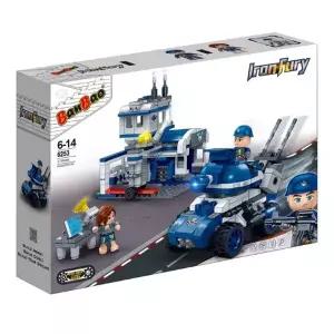 조립 블록 교육용 풀백 소형 어린이 블록 장난감 공학 완구 미니피규어 자동차 로봇