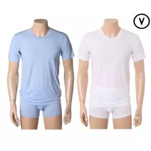 [롯데백화점]비비안 [런닝팬티] 아쿠아 냉감소재 남성 반팔런닝 팬티세트 RU1691T PT1691P