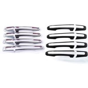 자동차 도어 핸들 트림 프레임 스티커, 랜드로버 디스커버리 스포츠 5 L462 레인지 로브 L405, 이보크용 데