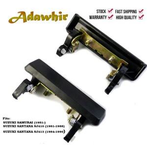 스즈키 사무라이 SJ 1988-2004, SJ410 1981-1988, 1984-1990 전면 후면 왼쪽 오른쪽 외부 도어 핸들 뒷문