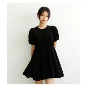 LO BEATI 마틸다 원피스 (퍼칼라 포함) 2103009