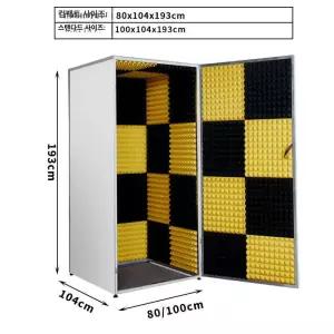블루웨이 조립식방음부스 1인 조립식 부스 방음부스