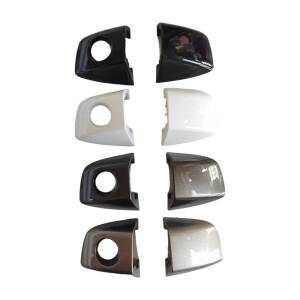 아우디 A6 C7 아방트 A7 2012 - 4H 1837879 0837880 1pc LHD 전면 왼쪽 오른쪽 도어 핸들 키 구멍 잠금 캡