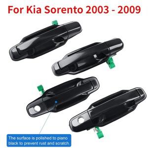 82650-3E000 Kia Sorento 2003 - 용 외부 도어 핸들 대체 81158 전면 후면 왼쪽 및 오른쪽