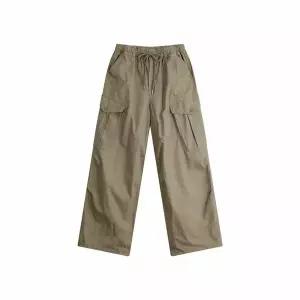[하프클럽/해리슨]와이드 커브드 워싱 카고 팬츠 RTWC1973