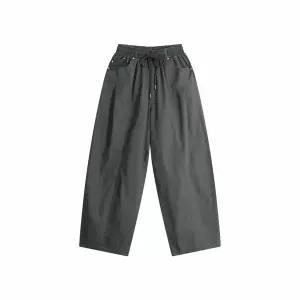 [하프클럽/해리슨]와이드 커브드 절개 원턱 팬츠 RTWC1974