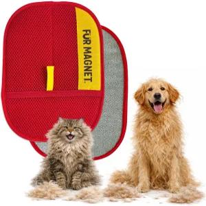 반려견과 고양이를 위한 반려동물 제모 장갑 가구용 정전기 매직 브러시 도구 소파 카펫 자동차 의류