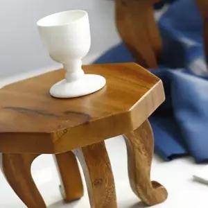 찻상 소반 전통 다도상 호족반 좌식 테이블 혼술상 다과상 원목 나무