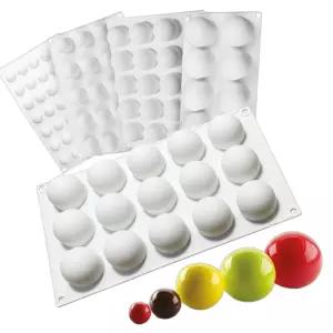 수제 원형 초콜릿 베이킹 캔디 프렌치 디저트 입체 약