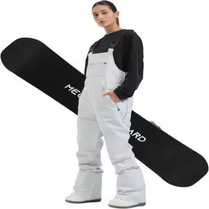 GSOU 스노우 여성 스키 스노보드 바지 오버롤 방수 방풍 겨울 야외 스포츠 보온