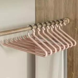 [JED] 코팅형 아프리콧 옷걸이 논슬립 바지 바지걸이 보관