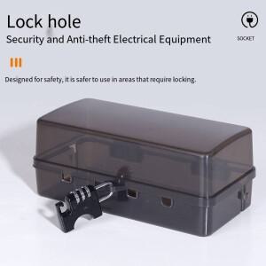 잠금 가능한 방수 야외 전기차 충전 플러그 박스 도난 방지 배터리 차량 보관함