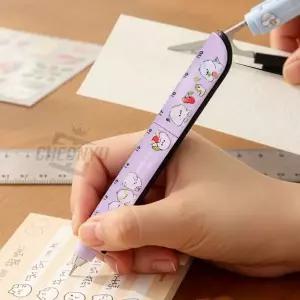 쓰임 끌림 4 in 1 오목눈이 멀티펜가위  랜덤발송