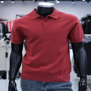 [STCO]STCO SS 여름 아이스 터치 반팔 카라니트 F2KT25202