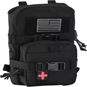 전술용 미니 몰리 하이드레이션 팩 2L 물백 호환 IFAK 파우치 패치 세트 밀리터리 등산 서바이벌 수분 보급