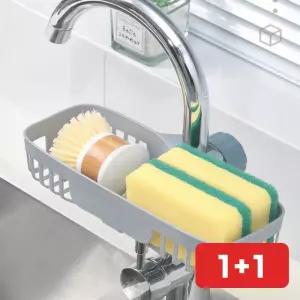 수세미 거치대 싱크대 홀더 받침대 주방 스텐 벽부착