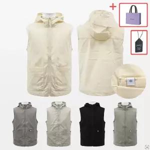 [스노우피크]루트 후드 조끼 등산 낚시 캠핑 베스트 여성 [백화점판]