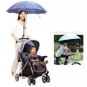 파라솔 유모차 방수 야외 테라스 캠핑 대형 바람막이 옥상
