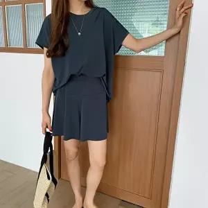 [옷자락]여자 찰랑 시원한 여름 데일리 치마바지 투피스