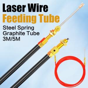 SUP Qilin 와이어 공급 튜브 가이드 5m 알루미늄 용접 그래파이트 호스 휠 레이저 자동