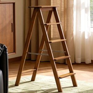 튼튼한 원목 사다리 의자 가정용 소파 문앞 다기능 교체 옆 신발 선반