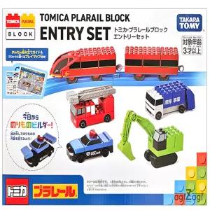 토미카 프라레일 블록 입문 세트 /블럭 자동차 완구