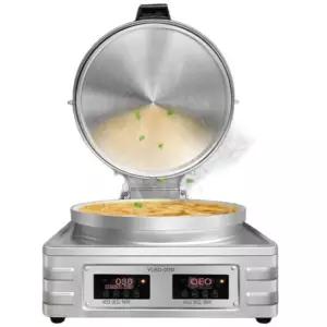 누룽지기계 상업용 대형 크레페 메이커 누름판 행사용 전기