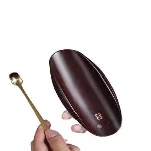 저울 미세 전자 무게 0.1g 월넛 500g 간편 보이차 레드 호두색 카페