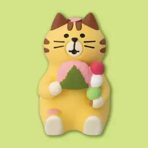 바이토리 concombre 꽃구경 화과자 고양이