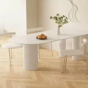 아일랜드 테이블 확장형 인조대리석 이동식 선반 수납