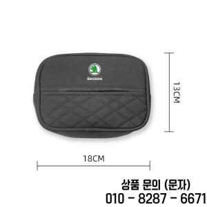 자동차 스웨이드 티슈 박스 주최자 액세서리 Skoda Kylaq Elroq Octavia Rapid Superb Yeti