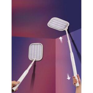 트랩모기채 트랩전기 접이식모기채 미니 AA123 박멸 접착 연장 야외 신축봉