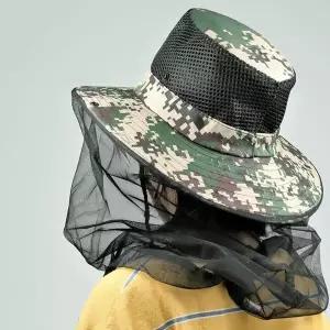 랜덤 1개 밀리터리 메쉬모자 망사모자 얼굴망 방충망 보호망 벌레차단