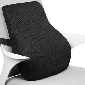 등받이 쿠션 허리쿠션 사무실 의자 허리받침 등쿠션 멜빵쿠션